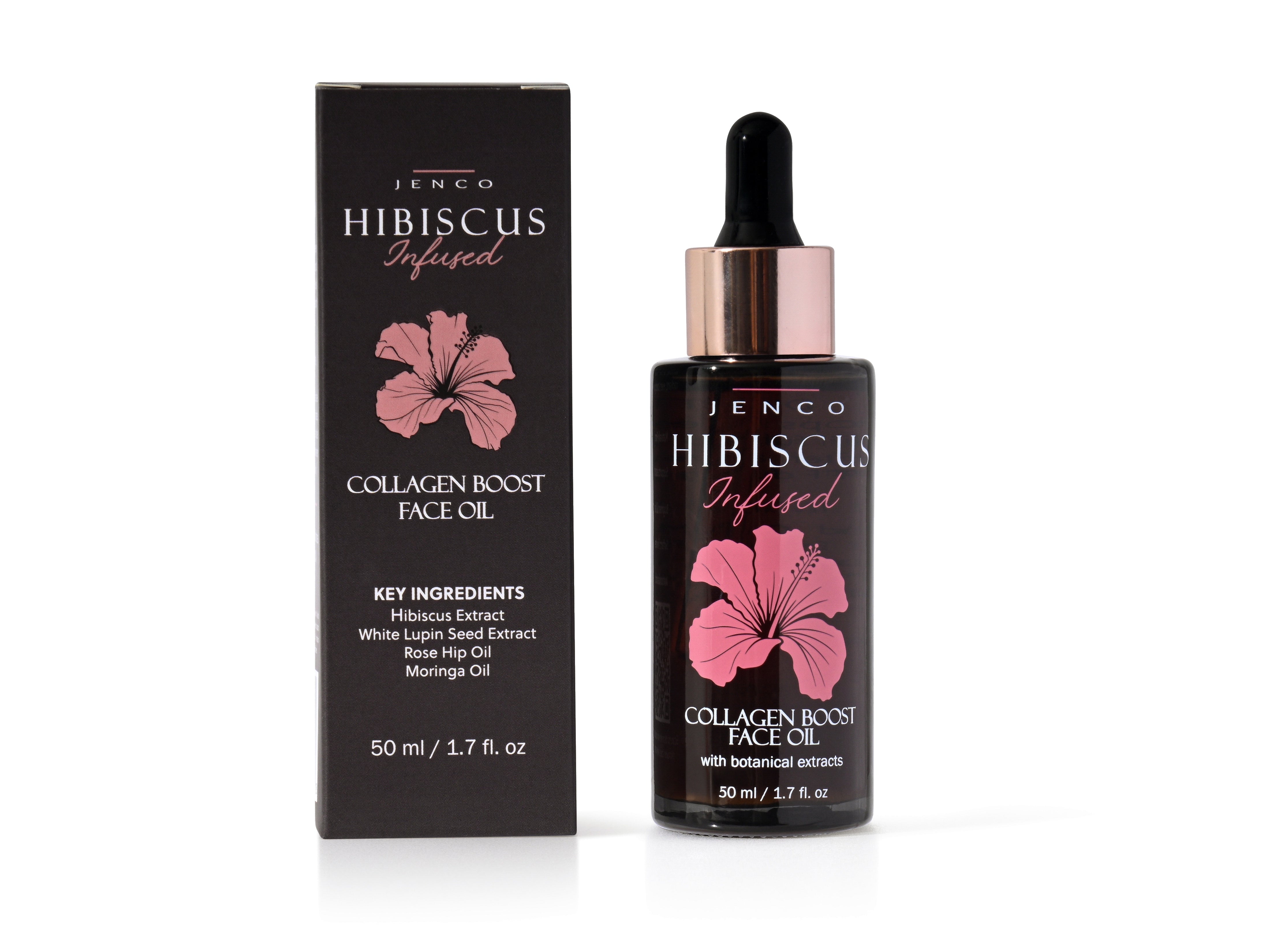 Hibiscus Collagen Boost Face Oil – JENCO Skincare