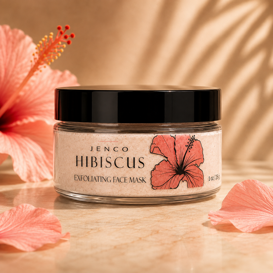 Mini Hibiscus Exfoliating Clay Face Mask