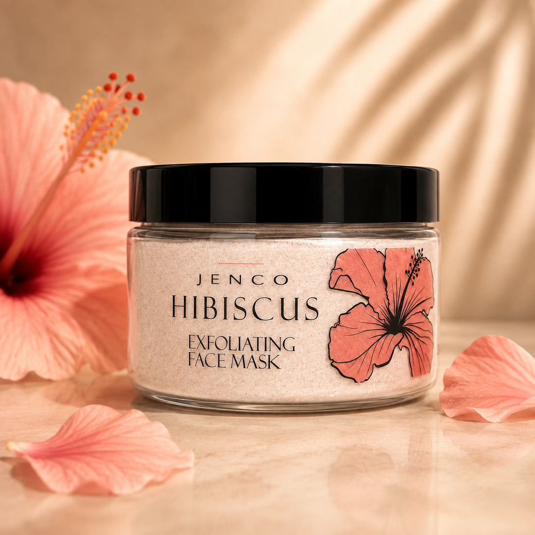 Hibiscus Exfoliating Clay Face Mask